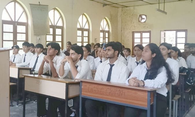 Rules and activities were explained to the new BBA students