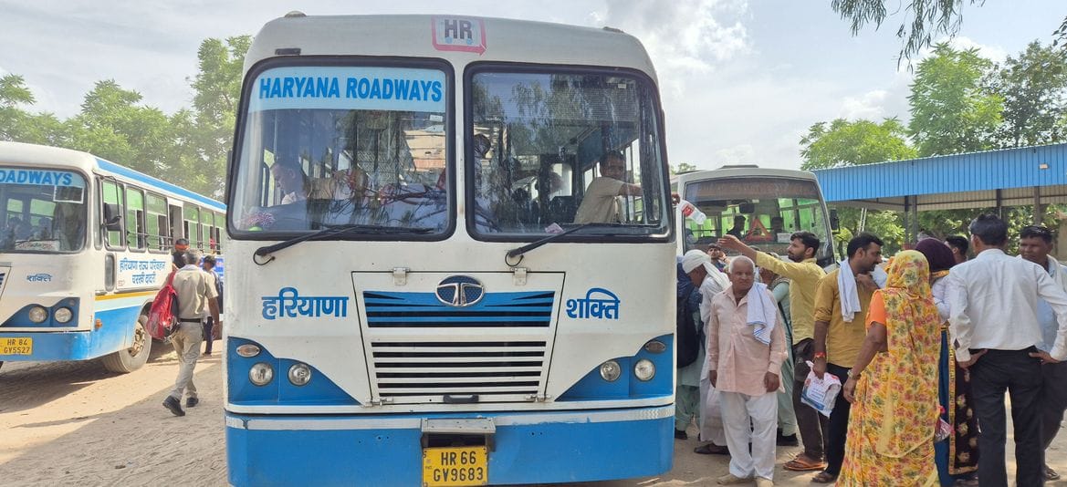 Bus started for Sarai Kale Khan