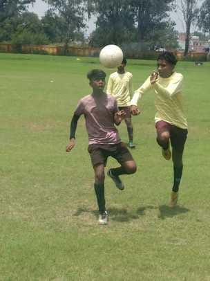 Ram Inter College team won 3-2 in penalty shootout