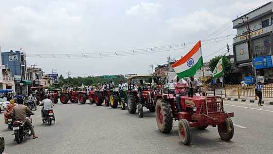 Baghpat Farmers to Hold Tractor Tiranga Yatra on August 15 Over Delhi-Dehradun Expressway Cut Demand