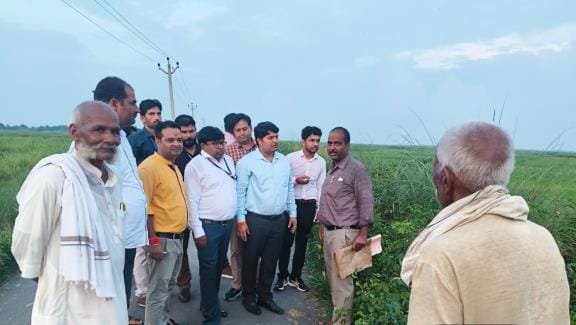 ISRO team inspected the land for Rocketry CanSat India student competition