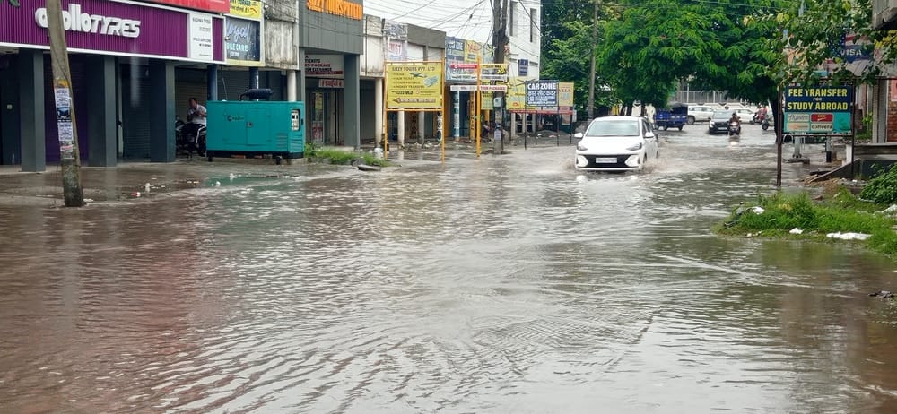 The district received 139.4 mm less rainfall than normal during the monsoon