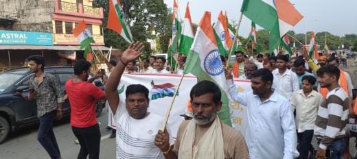 Youth took out tricolor rally