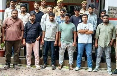 Hookah bar was running under the guise of a cafe, 14 arrested