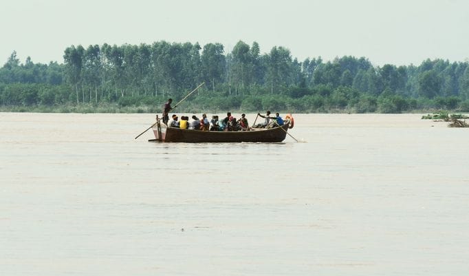 Gagan river is 57 cm above the danger level
