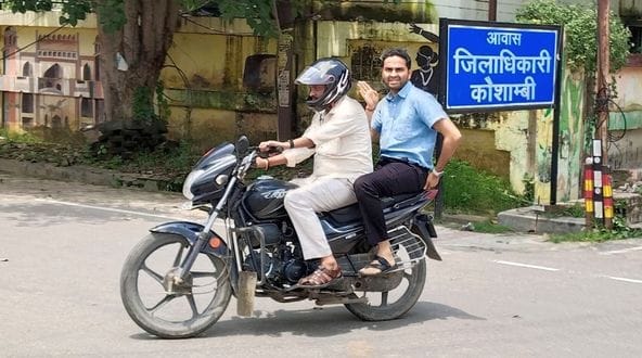 DM reached medical college by bike, action taken on vice principal