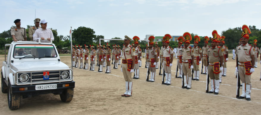 A glimpse of patriotism and culture of different states was seen in the full dress rehearsal