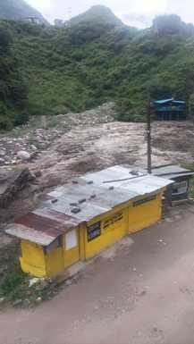 Cloud burst near Bhim Dwari, Kurpan and Ganvi Khad flooded, instructions to remain alert