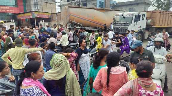 kathua news, protest news