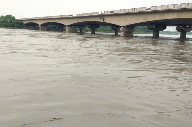 Yamuna crosses danger mark All gates of Hathinikund Barrage opened