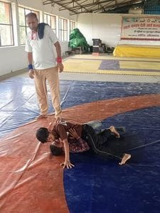 Sarika topped in long jump