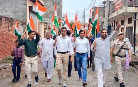 The yatra gave out a message of patriotism