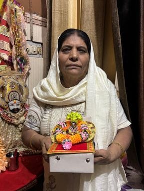 Laddu Gopal is not a god but a child member of the family
