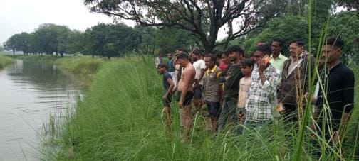 A person who went out to graze buffaloes is missing, feared to have drowned