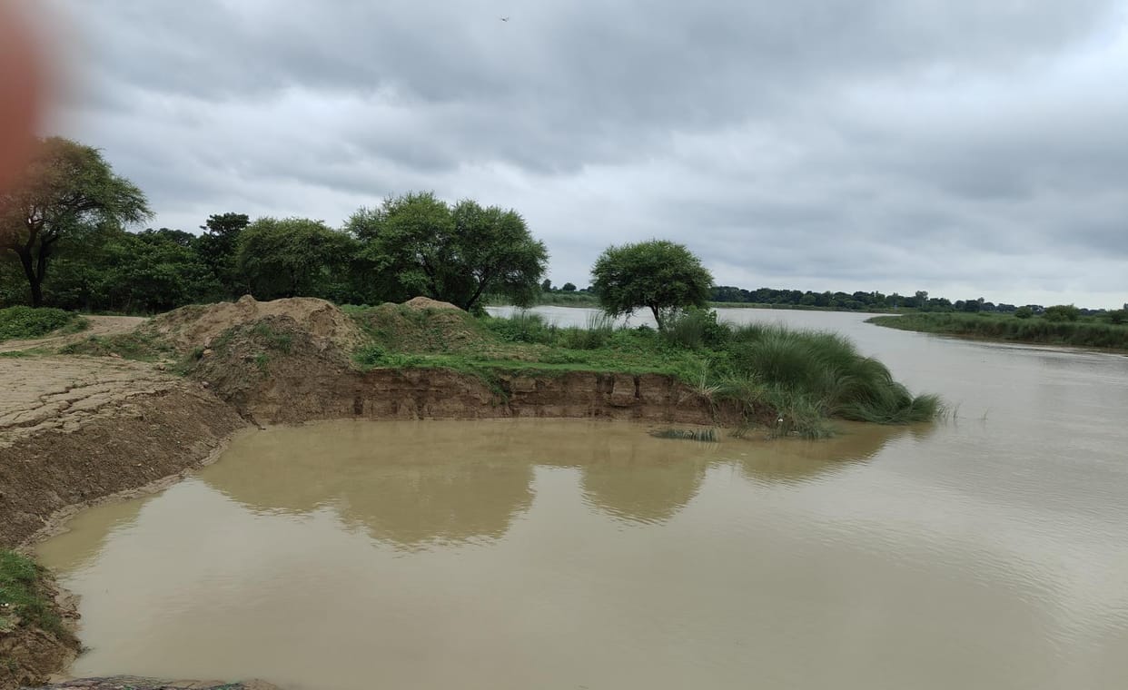 Gorakhpur News: The water level of the rivers is decreasing rapidly, Rapti is 2.32 meters below the danger mark