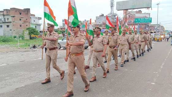 Message of patriotism given through Tiranga Yatra