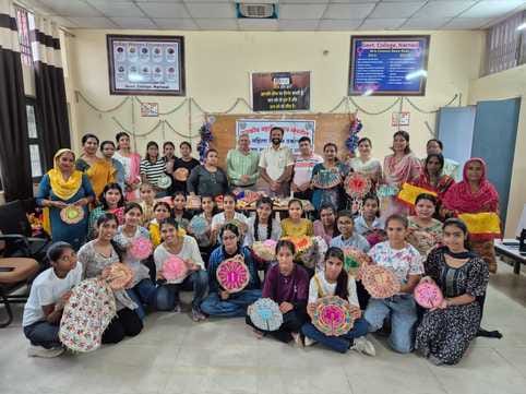 Workshop organized on making Laddu Gopal costume on Janmashtami festival