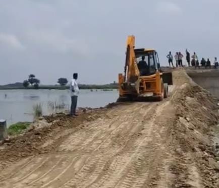 Construction of the approach to the culvert has started, traffic will become easier
