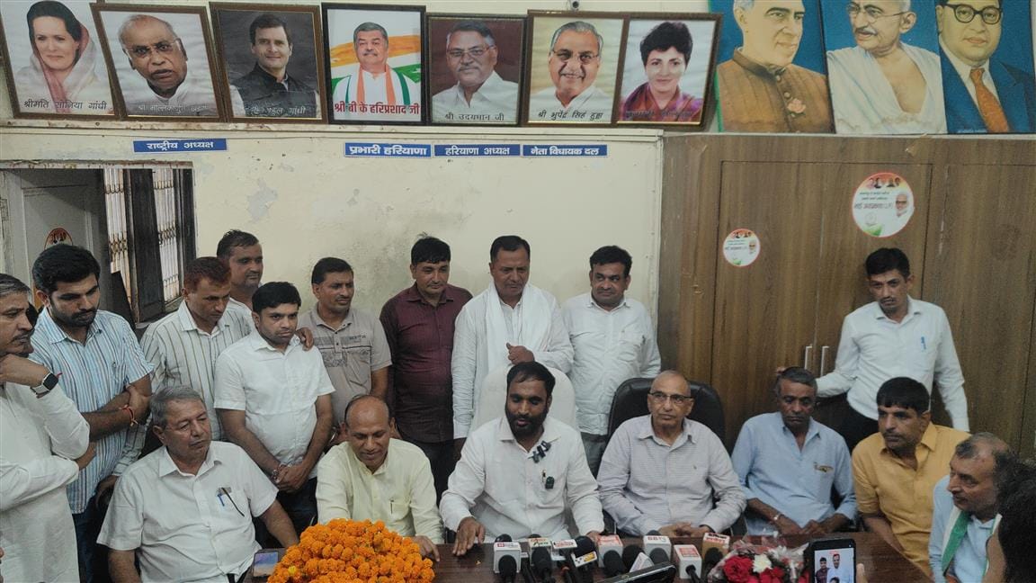 The list changed, Randeep's close associate Brijlal became the district president
