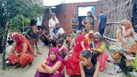 The body of a girl missing for three days was found floating in a pond