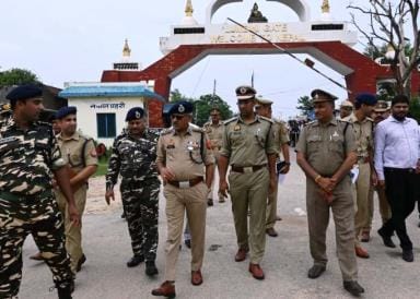Siddharthnagar News : ADG enquired about the condition of the border, instructed to keep a close watch