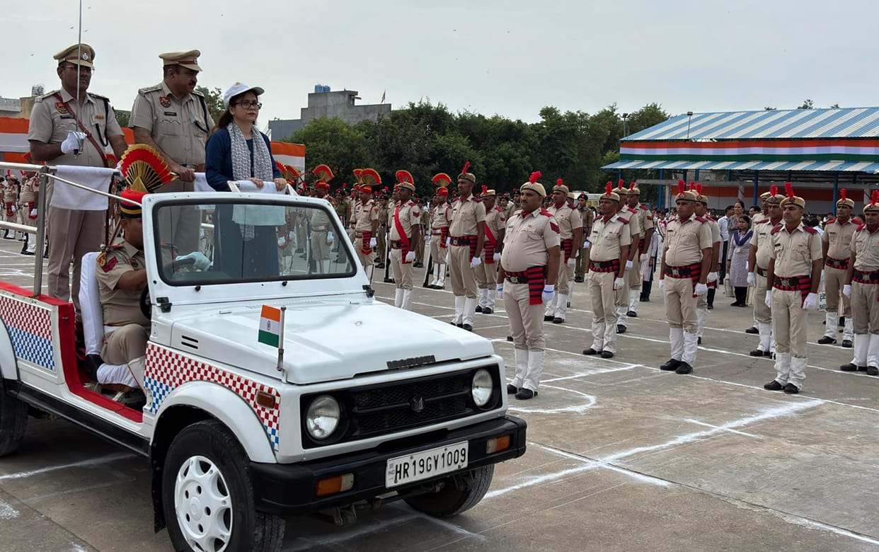 A glimpse of patriotism was seen in the final rehearsal