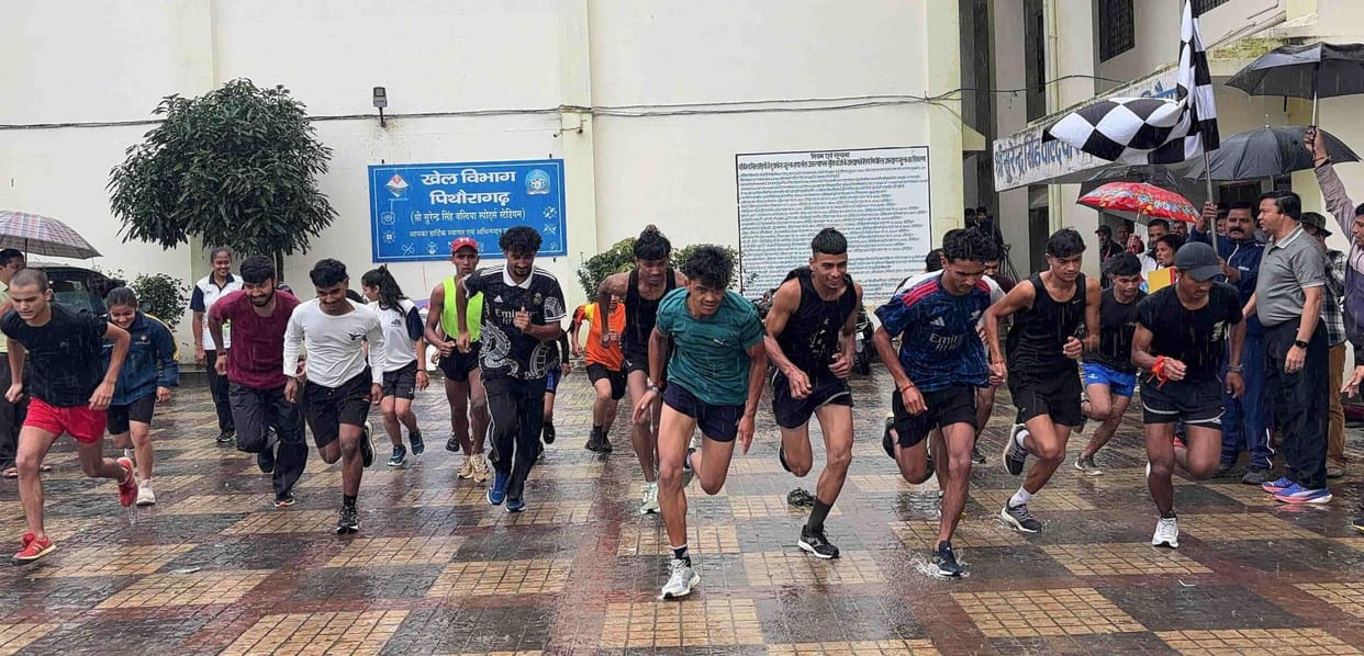 Govind and Hemalatha were the top performers in the under-14 boys cross country category