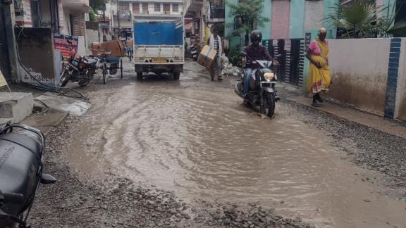 20.57 mm rain in fifteen hours, water entered houses too, alert today too
