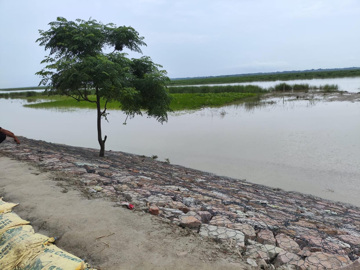 Saryu is increasing trouble, water level increased by 15 cm in two days