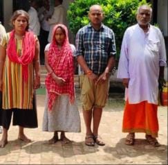 Four people including two women arrested on charges of dowry murder