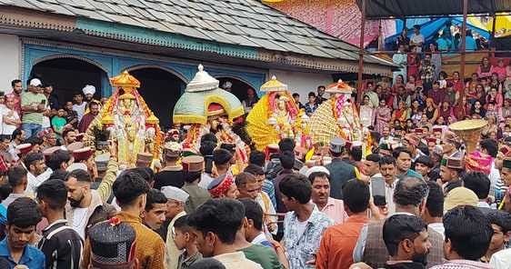 The traditional Dehuri fair of the deity Khudijal started with Palech