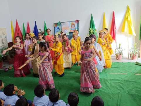 Presentation of Shri Krishna's childhood leela through a play