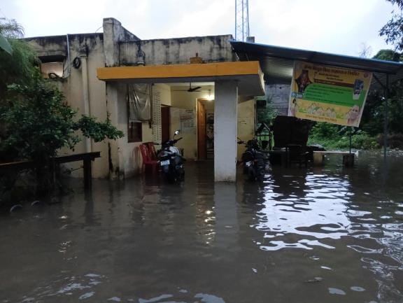 Water filled in Kalwari power substation, supply stopped