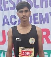 Abhishek of Paharpur won gold medal in high jump