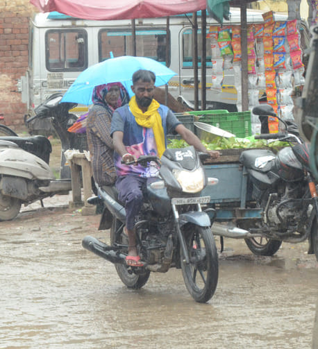 It rained from morning to evening, there is a possibility of rain today and tomorrow too