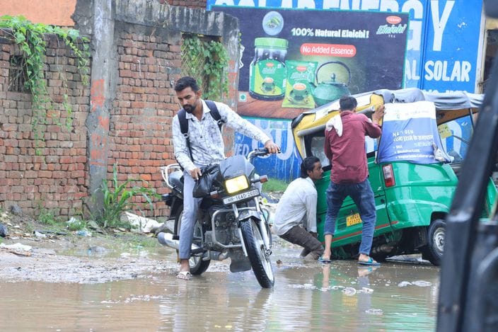 CM sahab! Even after spending 38.40 crores, this is the condition of drainage