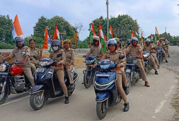 Tiranga Yatra was taken out and people were made aware