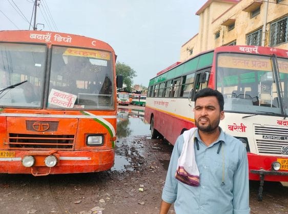 The depot received 15 buses... Drivers and conductors went to Kanpur to collect the buses