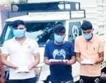 Three cattle thieves arrested in police encounter, two buffaloes and pickup recovered