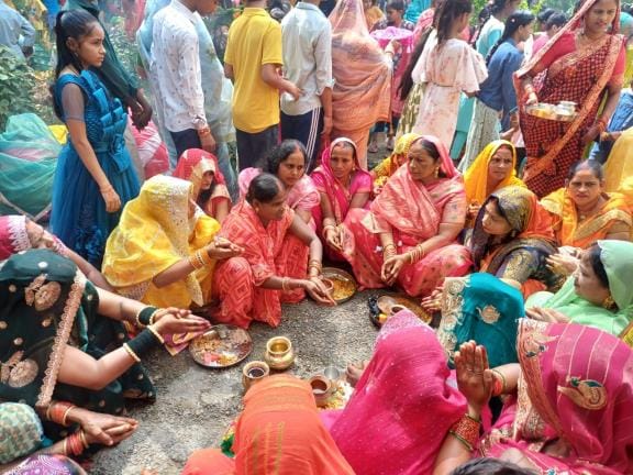 Siddharthnagar News: Lalahi Chhath festival celebrated with pomp
