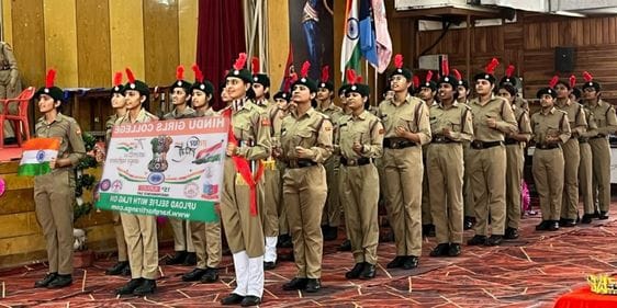 NCC cadets narrated stories of fighters