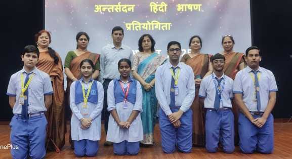 Ajitnath House tops in inter-house speech competition