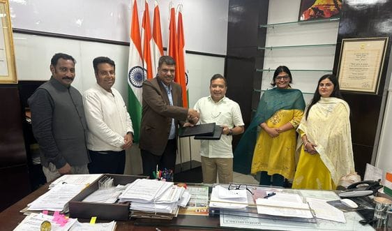 The administration and SOS Children's Village India will together shape the future of the children