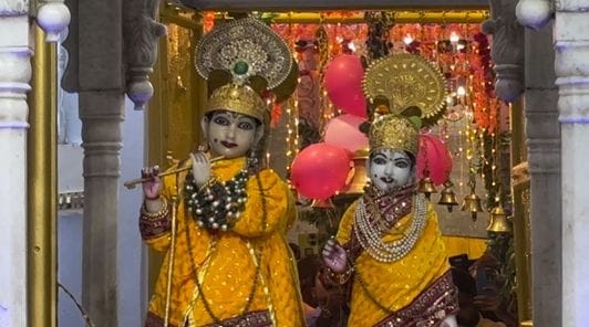 Krishna Radha will be adorned with jewelry worth 100 crores on Gwalior Janmashtami