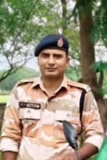 ITBP jawan died in a road accident