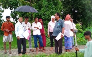 Railway line: 386 crore compensation distributed, survey intensified for acquisition