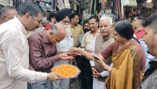 Toilet facility available in Mirabai Market