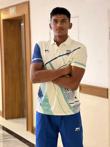 Saksham of Sundana will show his strength in Khelo India Water Sports Festival