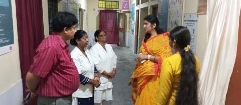 The member of the State Women's Commission learned the condition of the CHC