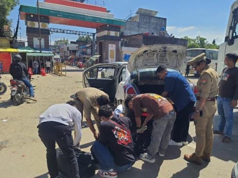 In view of August 15, three-tier investigation intensified on India-Nepal border